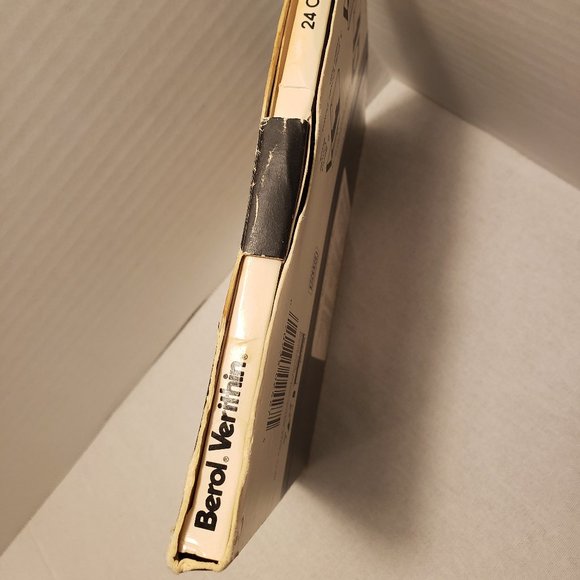 BEROL VERITHIN LEAD ART PENCILS - SET OF 24 COLORED PENCILS - 731 - TRUE VINTAGE - Picture 11 of 12